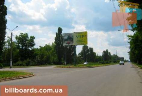 Билборд A в Бахмуте Чайковського вул., 65, роздільник фото 1
