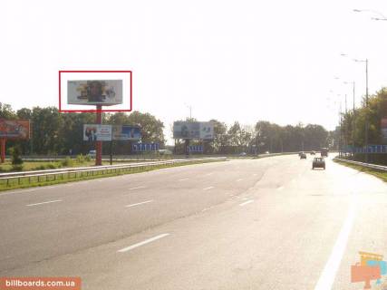 Бэклайт A в Киеве Траса Київ-Бориспіль, на розв'язці дороги від а / п Бориспіль на Київ фото 1