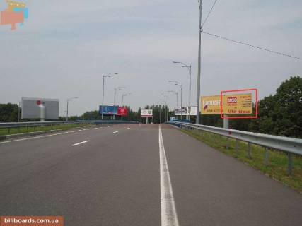 Билборд A в Киеве Траса Київ-Бориспіль, з а / п Бориспіль до Києва, справа, права фото 1