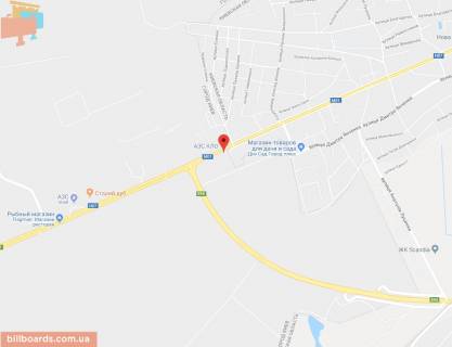 Ситилайт A в Бровары Київська вул., 2а__Розміщується тільки ВІНІЛ схема