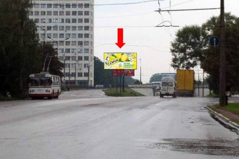 Билборд A в Белой Церкви Леваневского ул., разделитель, возле завода "Росава", из центра фото 1