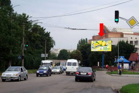 Билборд A в Белой Церкви Сквирское шоссе / ул. Турчанинова, возле супермаркета "Сильпо", парка "Александрия", из центра фото 1