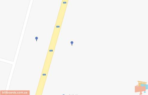 Билборд B в Белой Церкви, 3х6  В`їзд-в-м.Біла-Церква-з-Київ схема