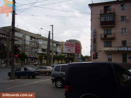 Билборд A в Черновцах Головна вул., 128 - Незалежності пр. фото 1