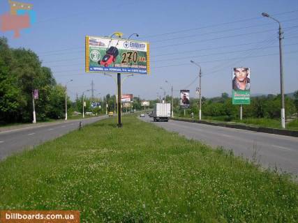Билборд A в Черновцах Ізмайлівська вул., роздільник, в сторону ринку "Калинівський" фото 1