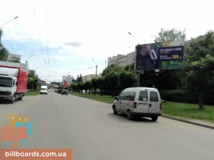 Білборд, Бігборд (Борд)  A у Чернівцях Сергія Скальда (Комарова) вул., 7 - Івасюка вул., В сторону Головною вул. Фото 1