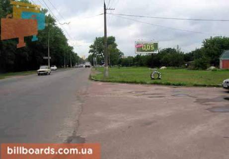 Билборд  в Чернигове Шевченко ул., 156, р-н Бобровица фото 1