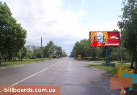 Билборд  в Чернигове Мира пр-т, завод "Автозапчасти" фото 1