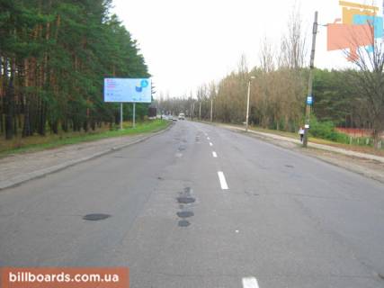 Билборд B в Черкассах Канівська вул. - Нова вул., в напрямку Канева фото 1