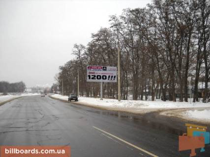 Билборд A в Черкассах Сумгаїтська вул., 67, навпроти - Гонти вул. (колиш. Котовського пров.) фото 1