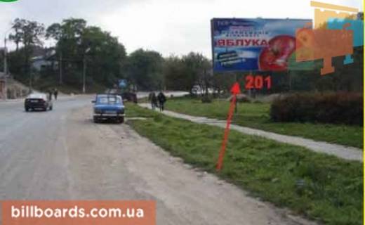 Білборд, Бігборд (Борд)  A у Чорткові Чертков выезд, ул.Копичинецкая Фото 1