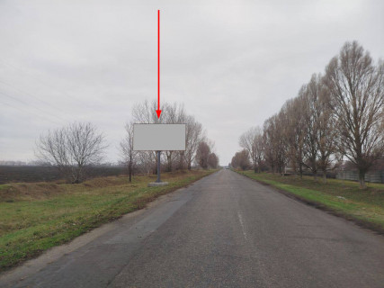 Билборд B в Александровке, 3x6  Автошлях Дніпро-Мелітополь, Т-0401, с. Олександрівка, Гуляма вул., в'їзд в Дніпро, зі сторони Павлограда фото 1