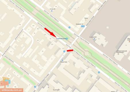 Scrolller, Scroll + in Dnipro (Dnipropetrovsk), 4х3  av.D.Avornic'kogo - st.O.Goncara, roller 4h3 - 174052 scheme