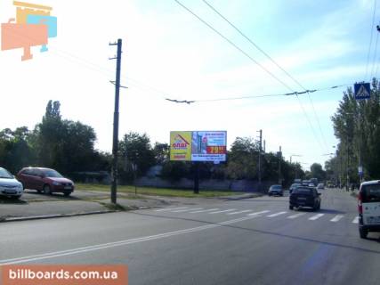 Білборд  у Дніпро (Дніпропетровськ) Мануйловский пр. (бывш. Воронцова пр.), 32, напротив Фото 1