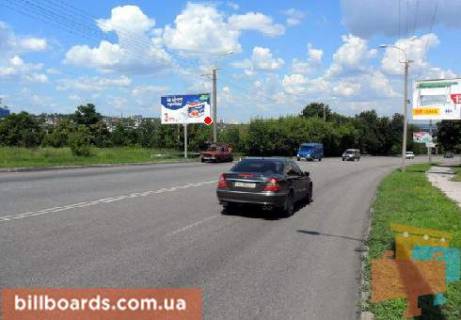 Билборд  в Днепр (Днепропетровск) Космическая ул. / Михайла Комарова (Крошки) ул., из центра фото 1