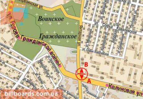 Призматрон, Призма  у Дніпро (Дніпропетровськ) Янтарная ул. / Калиновая ул. - 79114 схема