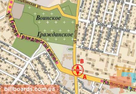 Призма  в Днепр (Днепропетровск) Янтарная ул. / Калиновая ул. - 79181 схема