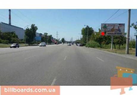 Билборд  в Днепр (Днепропетровск) Заводская Набережная ул., остановка "Машинно-путевая станция", из центра фото 1