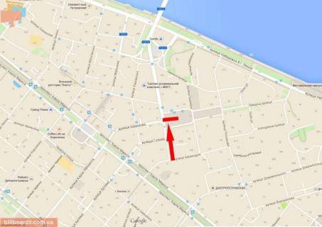 Скроллер B в Днепр (Днепропетровск), 3,14х2,32  Михайла Коцюбинського вул – пл.Успенська (Дем'яна Бєдного), "Новий Центр", роллер 3.14х2.32 - 174057 схема