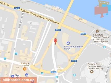 Prismatron, Prism B in Dnipro (Dnipropetrovsk) Siceslavs'ka Naberezna st. (Kolis. Naberezna Lenina st.), 31 - Central'nij mist - 154137 scheme