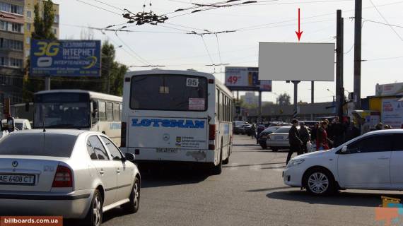 Билборд A в Днепр (Днепропетровск) Березинська вул., 26 фото 1
