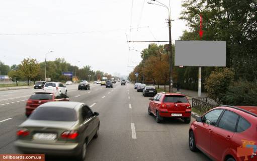Билборд  в Днепр (Днепропетровск) Набережная Победы ул., 38 фото 1