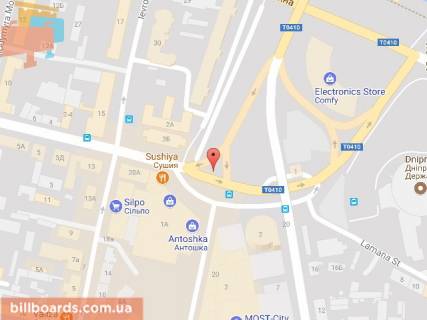 Скроллер A в Днепр (Днепропетровск) Володимира Великого вул. (колиш. Плеханова вул.), 2б - 153615 схема