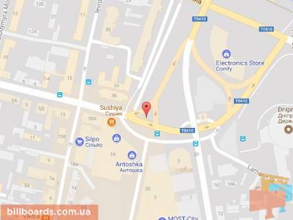 Скроллер A в Днепр (Днепропетровск) Володимира Великого вул. (колиш. Плеханова вул.), 2б - 153616 схема