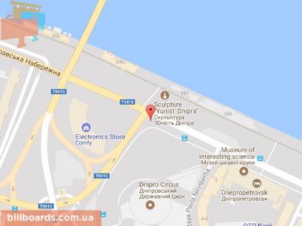 Призма A в Днепр (Днепропетровск) Січеславська Набережна вул. (колиш. Набережна Леніна вул.), 35 - 154174 схема