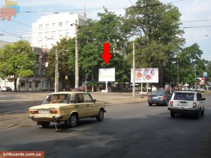 Білборд, Бігборд (Борд)   у Дніпро (Дніпропетровськ) Лесі Українки (Пушкіна) пр. / В’ячеслава Чорновола (Юрія Савченка) ул., 6Б Фото 1