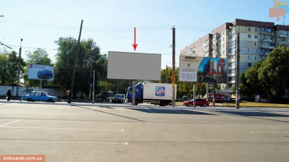Billboard B in Dnipro (Dnipropetrovsk) Mihnovs'kogo st. (kolis. Serbini st.) - Berezins'ka st. Photo 1
