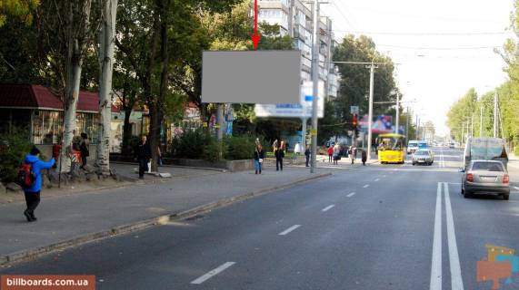 Білборд, Бігборд (Борд)  B у Дніпро (Дніпропетровськ) Калинова вул., 53 Фото 1