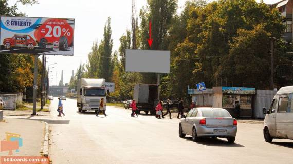 Билборд A в Днепр (Днепропетровск) Калнишевського пр. (колиш. Косіора вул.), 36 фото 1