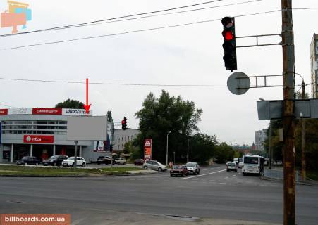 Билборд B в Днепр (Днепропетровск) Набережна Перемоги вул. - Добровольців пров., 1Д фото 1