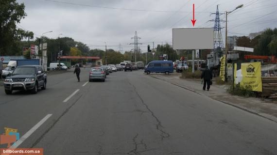 Билборд A в Днепр (Днепропетровск) Хмельницького пр. (колиш.Героїв Сталінграда вул.) / Шинна вул., 2 фото 1