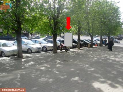 Ситилайт A в Днепр (Днепропетровск) Вернадского ул. (бывш. Дзержинського ул.), 1-3 / Яворницького пр. (бывш. Маркса пр.) фото 1