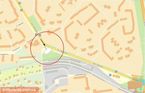 Призма A в Днепр (Днепропетровск) Запорізьке шосе, траса на аеропорт - 154216 схема