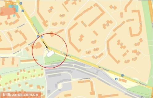 Призма A в Днепр (Днепропетровск) Запорізьке шосе, траса на аеропорт - 154217 схема