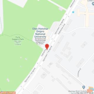 Бэклайт A в Днепр (Днепропетровск), 3.14х2.32  просп. Науки (Гагаріна), 72 (з центру), біля світлофора схема