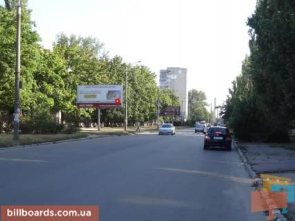 Билборд B в Днепр (Днепропетровск), 6х3  вул. Петра Калнишевського (Косіора), 17 схема