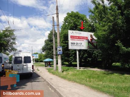 Билборд A в Днепр (Днепропетровск) Панікахи вул., 109 фото 1