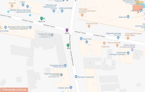 Scrolller, Scroll A in Dnipro (Dnipropetrovsk), 3.14х2.32  st. Harkivs'ka - st. Glinki, bila Apelacijnogo sudu, bila svitloforu - 169387 scheme
