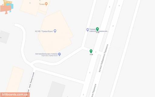 Скролер, Скрол A у Дніпро (Дніпропетровськ) Набережна Перемоги вул., 30 - 172624 схема