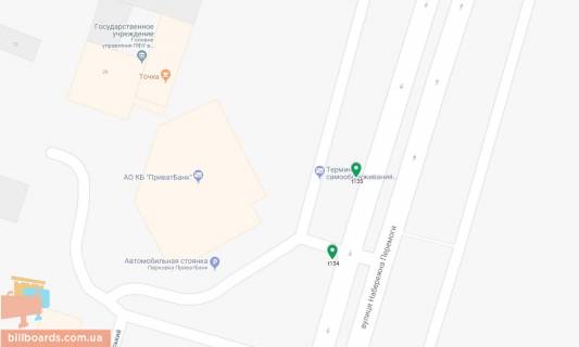 Скролер, Скрол A у Дніпро (Дніпропетровськ) Набережна Перемоги вул., 30 - 172634 схема