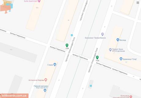 Скроллер  в Днепр (Днепропетровск) Поля пр. (бывш. Кирова пр.), 90 - 172702 схема