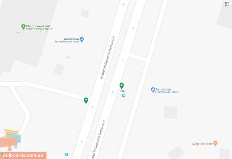 Скроллер A в Днепр (Днепропетровск) Набережна Перемоги вул., 29 - 172713 схема