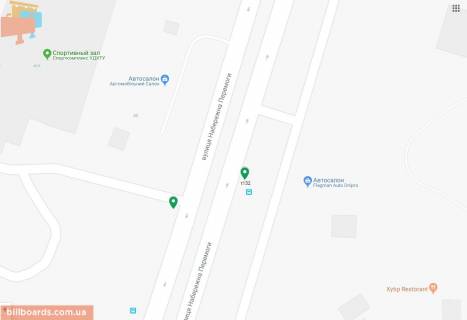 Скроллер A в Днепр (Днепропетровск) Набережна Перемоги вул., 29 - 172718 схема