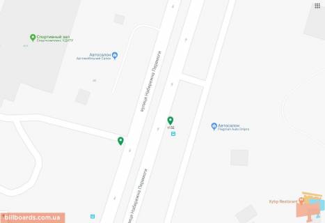 Скроллер A в Днепр (Днепропетровск) Набережна Перемоги вул., 40 - 172720 схема