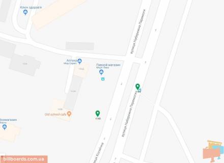Скроллер A в Днепр (Днепропетровск) Набережна Перемоги вул., 102Д - 172749 схема