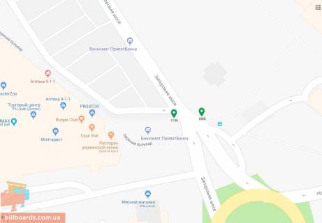 Scrolller, Scroll A in Dnipro (Dnipropetrovsk), 3.14х2.32  Zaporiz'ke sose, v rajoni bud. 4, bila TRC "Dafi", na svitlofori - 169629 scheme